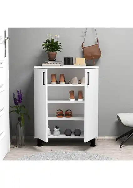 Roewood Çok Amaçlı Dolap: Modern ve Dayanıklı Çok Yönlü Depolama Çözümü