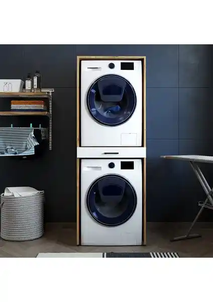 Roomart Çamaşır ve Kurutma Makinesi Dolabı: Fonksiyonel ve Estetik Çözüm