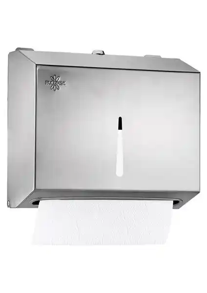 Rulopak Paslanmaz Z-Katlama Kağıt Havlu Dispenseri Dayanıklı ve Estetik Çözüm
