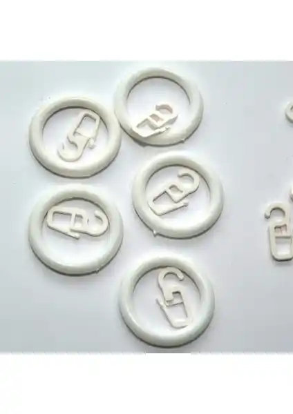 Rustik tarz perde halkası ve klipsleri ile dekorasyonunuza şıklık katın