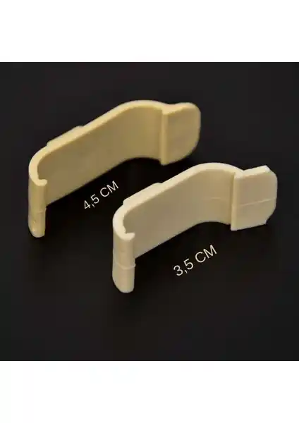 Saççax Exclusive Stor Zebra Perde Takmatik Kornişe Pratik ve Güvenilir Montaj Aksesuarı