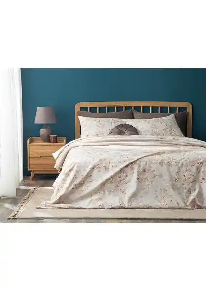 Saf Mavi Manolya Tek Kişilik Nevresim Takımı Yatak Odası İçin Şık ve Dayanıklı Tasarım