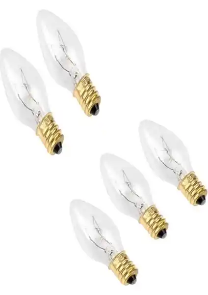 Şahnet C7 7W Şeffaf Tuz Lambası Ampulü Estetik ve Enerji Tasarrufu Sağlayan Modern Tasarım