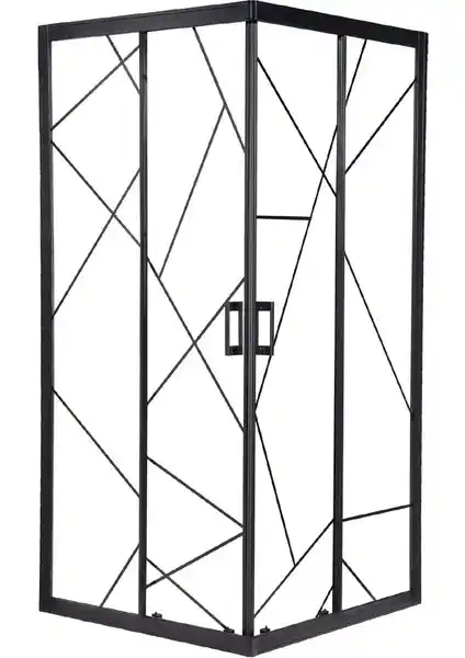Sanica Hawk 5mm Cam Duşakabin Modern ve Dayanıklı Banyo Çözümü 90x90 cm
