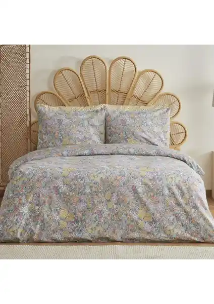 Sarah Anderson Emma Çift Kişilik Mavi Nevresim Takımı: Modern ve Şık Yatak Odası Dekorasyonu İçin İdeal Seçim