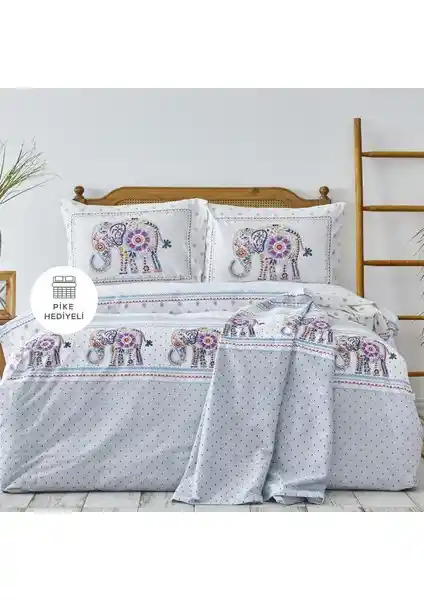 Sarah Anderson Felicia %100 Pamuk Çift Kişilik Nevresim Takımı: Şık ve Sağlıklı Uyku İçin Ideal Tercih