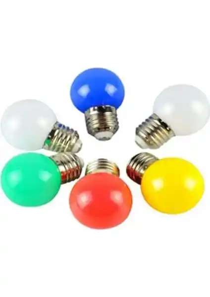 Sarı Renkli Blue Mini LED Ampul Gece Lambası Şık ve Kullanışlı Tasarımıyla Öne Çıkar