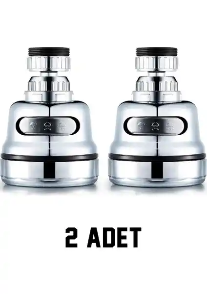 Sarıcı %70 Su Tasarruflu Üç Fonksiyonlu Mutfak Musluk Başlığı İle Modern Çözümler