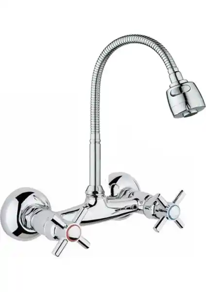 Sarıcı Koç Serisi Klasik Mutfak Eviye Bataryası Spiral 2 Fonksiyonlu Tasarım ve Dayanıklılık