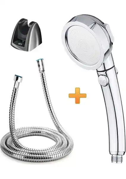 Sarıcı Su Tasarruflu 3 Fonksiyonlu Duş Başlığı ile Modern ve Ekonomik Banyo Deneyimi