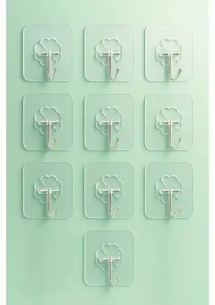 Sas Haus Çok Amaçlı Duvar Askısı Seti: Modern ve Güçlü Yapışkanlı Asma Çözümü