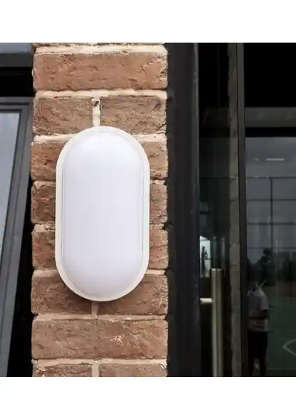 Sekatech Aydos 15W Oval LED Dış ve Nemli Ortamlar İçin Dayanıklı Aydınlatma Çözümü