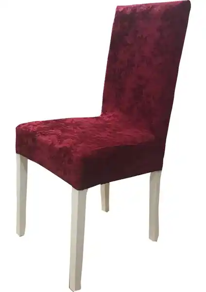 Sera Home İpek Kadife Likralı Sandalye Kılıfı Modern ve Şık Tasarımıyla Dekorasyonunuza Zarif Dokunuş