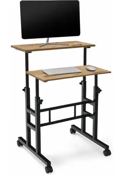 Servetavcı Yükseklik Ayarlı Bilgisayar ve Çalışma Masası: Ergonomik ve Dayanıklı Ofis Mobilyası