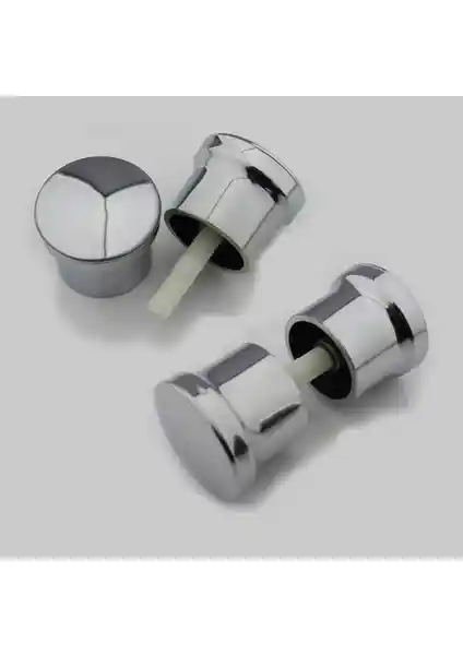 SETA 2 Kapaklık Duşakabin Kulp Krom: Modern ve Dayanıklı Banyo Aksesuarı