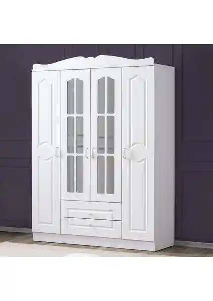 Setay Country Kuzey MDF Garırop Modern ve Şık Depolama Çözümü 80 Karakter