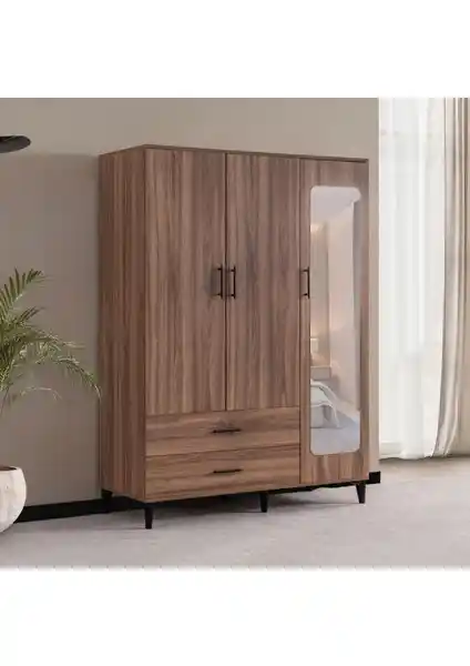 Setay Dolap Blesk 3 Kapaklı Ayna ile Modern ve Dayanıklı Gardırop Seçeneği