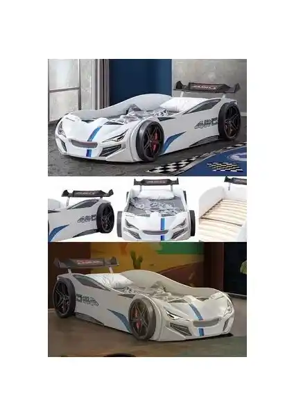 Setay Merso Rüzgarlıklı Arabalı Yatak: Çocuklar ve Gençler İçin Eğlenceli ve Fonksiyonel Tasarım