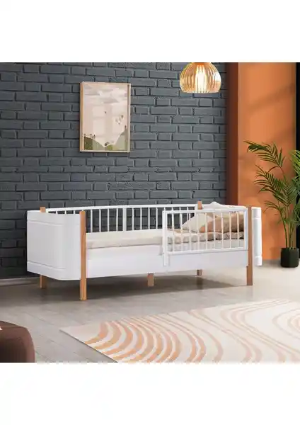 Setay Montessori Karyola Lidya Montessori Yatak Çocuklar İçin Güvenli ve Estetik Uyku Alanı