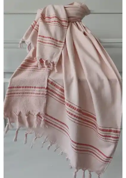 Sevim Tek Yüzlü Pamuk Havlu Peştemal Yüksek Kaliteli, Şık ve Pratik Kullanım İçin Uygun