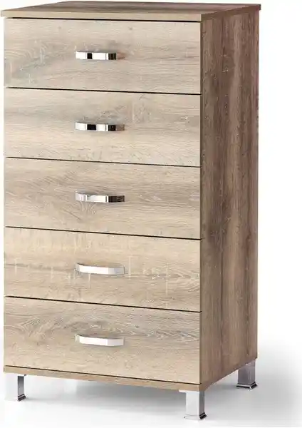 Sivas Gözde Ekonomik 5 Çekmeceli Şifonyer: Modern ve Kullanışlı Mobilya Çözümü