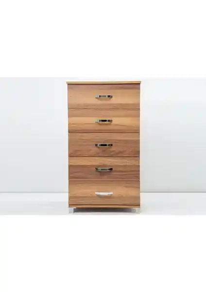 Sivas Gözde Ekonomik Dar 5 Çekmeceli Şifonyer: Klasik ve Fonksiyonel Mobilya Seçeneği