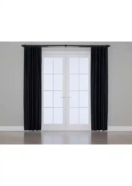 Siyah Blackout Karartma Fon Perde ile Evinize Şıklık ve Konfor Katın