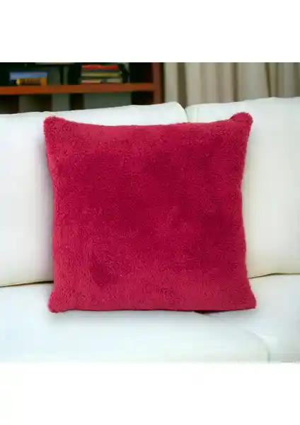 Sk Home Çift Taraflı Peluş Kırlent Kılıfı ile Dekorasyonunuza Sıcaklık Katın