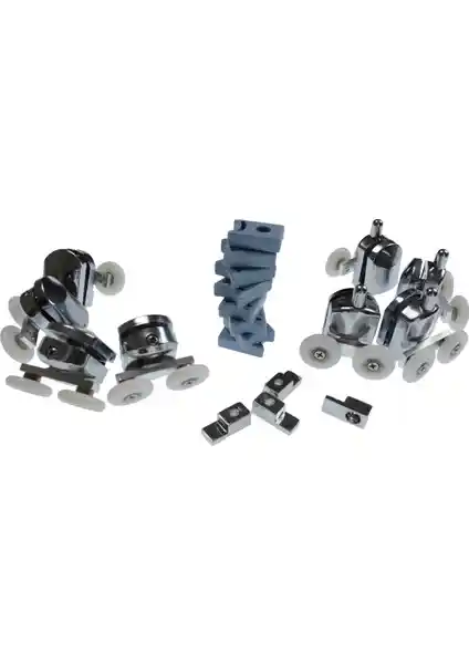 Sm Duşakabin Tekerleği Krom Seti: Estetik ve İşlevselliği Bir Arada Sunan Ürün