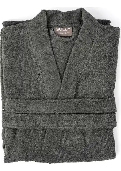 Soley %100 Pamuklu Kimono Bornoz: Yüksek Emicilik ve Şık Tasarım ile Ev Konforunu Artırır