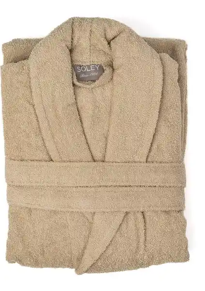 Soley Minerva %100 Pamuklu Unisex Bornoz Kadın ve Erkekler İçin Yüksek Kalite ve Konforlu Tasarım