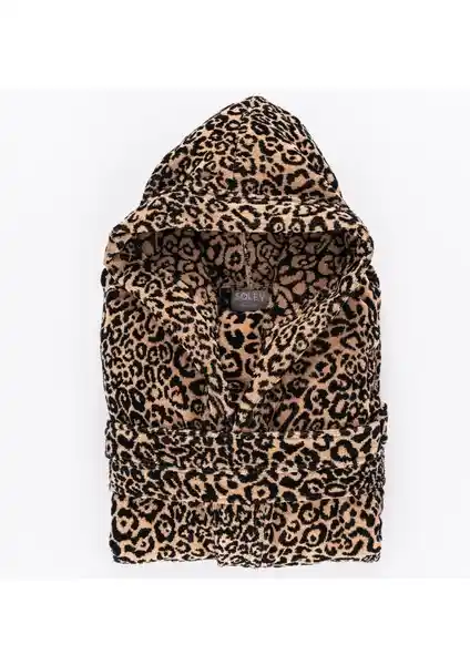 Soley Panthera Kadın ve Erkek Doğadan İlham Alan Lüks Kadife Bornoz Koleksiyonu