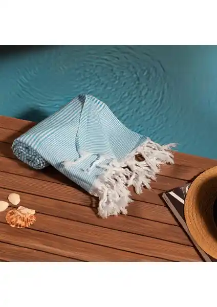 Soley Stripe %100 Doğal Pamuklu Peştemal Yüksek Emicilik ve Şık Tasarım Özellikleri