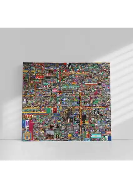 Tablopro Reddit R Place Kanvas Tablo NFT: Modern Sanat ve Dekorasyonun Yenilikçi Yansıması