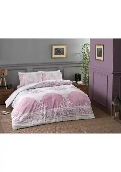 Taç Aryan Çift Kişilik Nevresim Takımı: Estetik ve Konfor Sunan Modern Yatak Tekstili