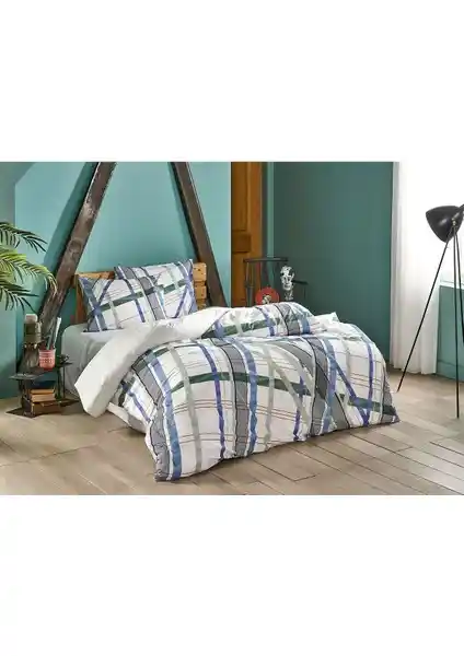 Taç Fisher Yeşil Ranforce Tek Kişilik Nevresim Takımı: Şıklık ve Konforun Buluşması