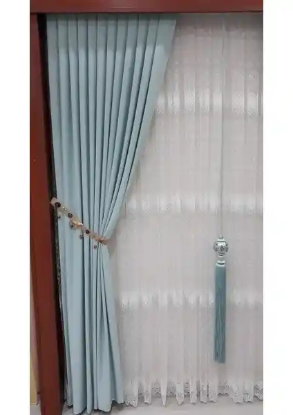 Taç Fon Perde Soft Kumaş Ekstraforlu - Şık ve Pratik İç Mekan Dekorasyonu