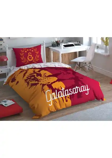 Taç Galatasaray Aslan Logo Lisanslı Tek Kişilik Nevresim Takımı Özellikleri ve Kullanıcı Yorumları