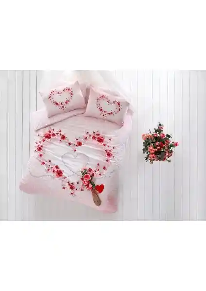 Taç Glow Parlayan Çift Kişilik Nevresim Takımı Estetik ve Konforu Bir Arada Sunar