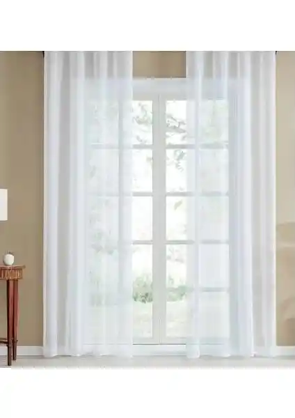 Taç Grek Ekstraforlu Düz Dikiş Tül Perde: Şıklık ve Fonksiyonellik Bir Arada