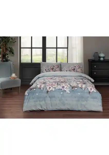 Taç Liza Çift Kişilik Ranforce Nevresim Takımı: Şıklık ve Konforun Buluşması