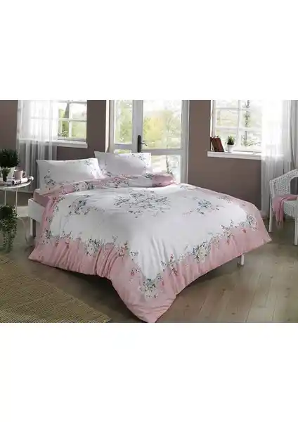 Taç Madelyn Pembe Ranforce Tek Kişilik Nevresim Takımı Estetik ve Fonksiyonellik