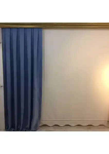 Taç Pileli Fon Perde Mavi: Şık ve Dayanıklı Ev Dekorasyonu İçin Uygun Alternatif