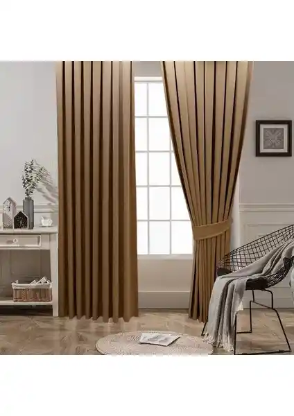 Taç Pileli Fon Perde Modern ve Şık Tasarımıyla Dekorasyonunuza Zarif Dokunuşlar Katıyor