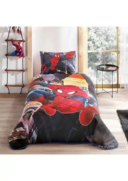 Taç Spiderman In City Yatak Örtüsü: Çocuklar İçin Güvenli ve Eğlenceli Uyku Seti