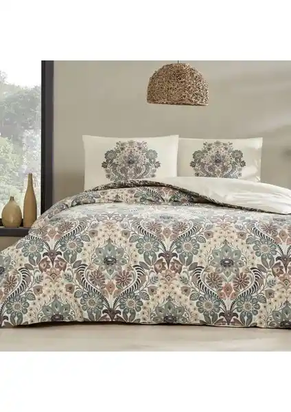 Taç Valeria Ranforce Çift Kişilik Nevresim Takımı: Şıklık ve Konforun Buluşması