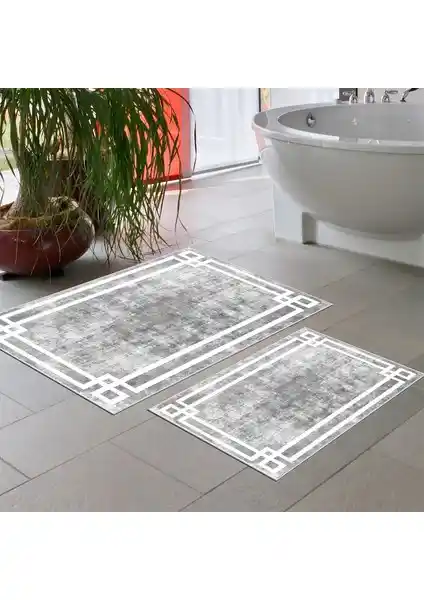 Talia Home Kaymaz Tabanlı Yıkanabilir Banyo Paspası ve Klozet Takımı Ürün Özellikleri