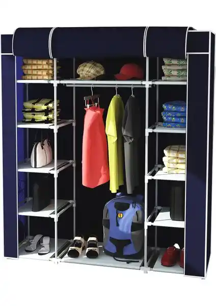 Teknor SP Bez Dolap Lacivert Modern ve Dayanıklı Depolama Çözümü