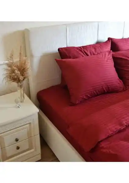 Tekstil Home Lüx Otel Serisi Çift Kişilik Pamuk Saten Nevresim Takımı 12 Renk Seçeneğiyle Şıklık ve Konfor