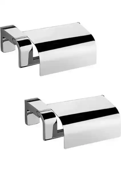 Tema Banyo Premium Kapaklı Tuvalet Kağıtlık 71009 ile Şık ve Fonksiyonel Banyo Düzeni